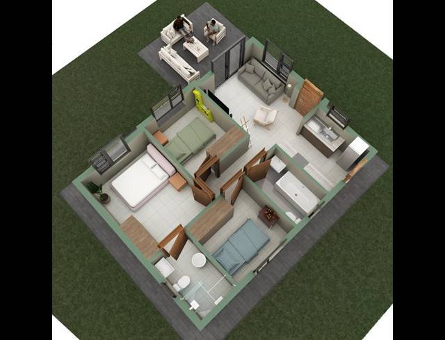 3 BEDROOM HOUSE FOR SALE IN PRESIDENT PARK